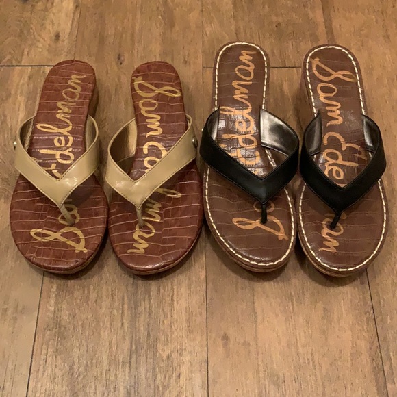 Sam Edelman Wedge Sandal Bundle - Picture 2 of 16